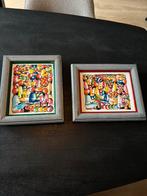 Retro Dominicaanse republiek schilderij lunst art Haitian, Ophalen of Verzenden