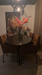 Eetkamertafel 220x110 - Licht Beschadigd, Huis en Inrichting, Ophalen, Overige materialen, Gebruikt, 100 tot 150 cm