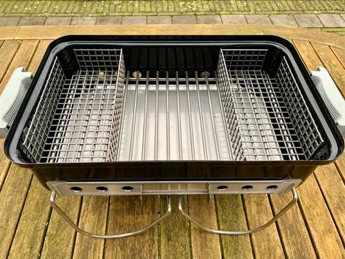 Kolenmandje WGA Weber Go Anywhere, Tuin en Terras, Houtskoolbarbecues, Zo goed als nieuw, Met accessoires, Ophalen of Verzenden
