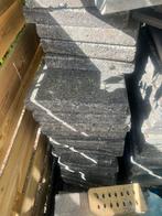 Tuin , terras tegels 130 stuks gratis, Ophalen, Gebruikt, 10 m² of meer, Beton