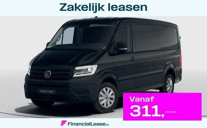 Volkswagen Crafter 2.0 TDI L3H2 Highline | DSG | Led | Ergo, Auto's, Bestelauto's, Bedrijf, Lease, Financial lease, ABS, Achteruitrijcamera