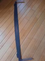 Brocante oude boomzaag trekzaag, Ophalen