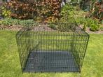 Hondenbench XL 107x69x76 met twee deuren, Dieren en Toebehoren, Hondenbenches, Ophalen, Zo goed als nieuw