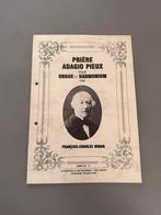 F.C. Widor - prière + adagio pieux, Muziek en Instrumenten, Ophalen of Verzenden
