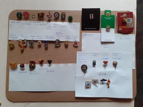 verzameling voetbalspeldjes en pins, Verzamelen, Speldjes, Pins en Buttons, Gebruikt, Speldje of Pin, Sport, Ophalen of Verzenden