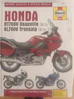 Haynes Service repair manual Honda Transalp 700 /deauville, Motoren, Handleidingen en Instructieboekjes, Honda