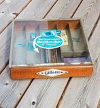 Unieke vintage Gillette display case zeldzaam verzamelobject, Gebruikt, Gebruiksvoorwerp, Onbekend, Gillette