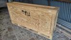 Houten kist 214x92cm op pallet, Ophalen