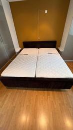 Electrisch verstelbare Boxsping (180x210)  incl. 2 matrassen, Ophalen, Gebruikt, 210 cm, Tweepersoons
