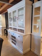 *ACTIE* Mooie Landelijke Witte Buffetkast/ Winkelkast (2524B, Huis en Inrichting, Kasten | Buffetkasten, Gebruikt, Landelijke buffetkast winkelkast kleur wit gratis bezorging