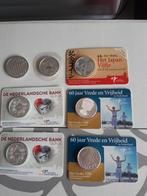 7 zilveren munten, Ophalen of Verzenden