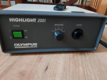 Olympus Highlight 2001 Koudlichtbron beschikbaar voor biedingen