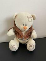 Beertje met jasje knuffel (burberry patroon?), Ophalen of Verzenden, Zo goed als nieuw, Beer