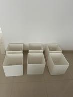 6 x Ikea SKUBB Bak, wit,, Ophalen of Verzenden, Zo goed als nieuw, Kunststof