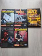 Gitaar instructie DVDs - Metallica, Avenged Sevenfold, Basgitaar, Gebruikt, Les of Cursus, Ophalen of Verzenden