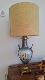 Porselein staande lamp antiek, Ophalen, Gebruikt, 75 cm of meer