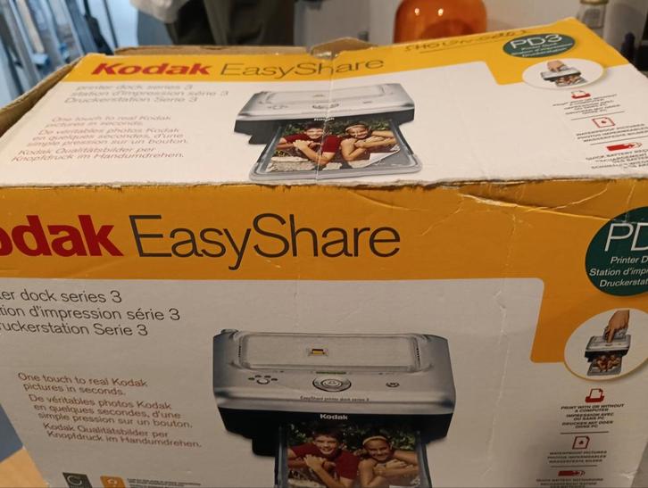 Kodak EasyShare Printer Dock Series 3, Audio, Tv en Foto, Fotografie | Digitale fotolijsten, Gebruikt, Kleiner dan 8 inch, Ophalen of Verzenden