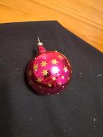 Oude kerstbal met sterretjes, Ophalen of Verzenden