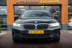BMW 5-serie 518d High Executive Edition Panodak Cruise Leer, Auto's, Emergency brake assist, Te koop, Gebruikt, 750 kg