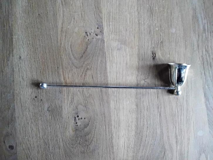 Vintage Zilverkleurig Blaker voor kerst, Antiek en Kunst, Antiek | Kandelaars, Ophalen