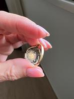 Gouden munt ring 1853  dollar 1 Liberty Head, Goud, Ophalen of Verzenden