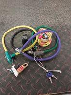 Diverse Fietssloten - Gebruikt, Ophalen, Gebruikt, Kabelslot