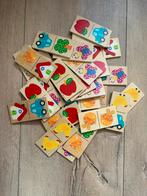 Houten domino, Kinderen en Baby's, Speelgoed | Houten speelgoed, Ophalen, Gebruikt, Overige typen