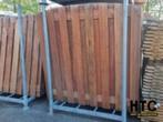 Hardhouten tuinscherm 1800x1800mm met toog voor €79,50 p/s!!