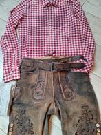 Lederhose riem 46 overhemd kousen Tiroler, Ophalen, Zo goed als nieuw, Maat 46 (S) of kleiner