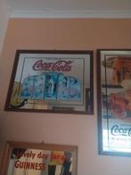 Coca cola spiegel, Ophalen of Verzenden, Zo goed als nieuw, Reclamebord