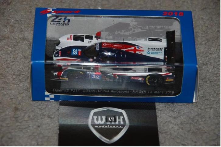 SALE !! 1:43 LIGIER P217 GIBSON LEMANS SPARK S7017 WRH, Hobby en Vrije tijd, Modelauto's | 1:43, Zo goed als nieuw, Auto, Overige merken