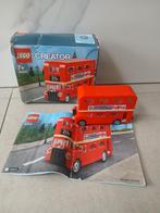 Lego creator dubbeldekker bus 40220, Kinderen en Baby's, Speelgoed | Duplo en Lego, Ophalen of Verzenden, Zo goed als nieuw, Complete set