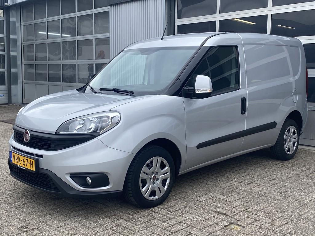 Fiat Dobló Cargo 1.3 MJ L1H1 SX Marge Btw en Bpm vrij Airco, Voorwielaandrijving, Euro 5, Stof, Gebruikt