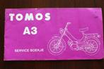 Tomos A3 1987 instructie boekje, Fietsen en Brommers, Handleidingen en Instructieboekjes, Gebruikt, Ophalen of Verzenden