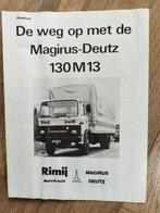Magirus-Deutz 130 M13 Roadtest - 1977, Boeken, Gelezen, Magirus-Deutz, Ophalen of Verzenden, Overige merken