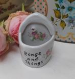 Brocante ringendoosje 🌺, Antiek en Kunst, Ophalen of Verzenden