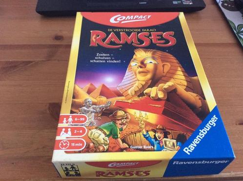 Compact Rameses. bordspel van Ravensburger, Hobby en Vrije tijd, Gezelschapsspellen | Bordspellen, Een of twee spelers, Drie of vier spelers