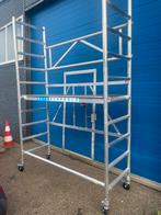 Gebruikte Kamersteiger Euroscaffold wh max 4 meter, Doe-het-zelf en Verbouw, Steigers, Ophalen, Gebruikt, Rolsteiger of Kamersteiger