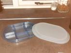 Tupperware doorzichtige party/vakken/gourmet schaal, Huis en Inrichting, Keuken | Tupperware, Ophalen of Verzenden, Schaal