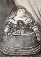 Fernando Botero - Grote Compositie - Litho Drukgesign., Ophalen of Verzenden