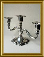 Mooie oude 3 armige kandelaar, Antiek en Kunst, Ophalen of Verzenden, Overige materialen