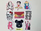 Stickers cartoon Marilyn Monroe Betty Boop Peach Kaws, Nieuw, Overige typen, Ophalen of Verzenden