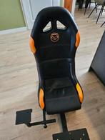 Qware Race Seat max gamestoel- Oranje, Spelcomputers en Games, Ophalen