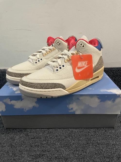 Jordan 3 Retro Seoul 2.0 EU 44.5, Kleding | Heren, Schoenen, Nieuw, Sneakers of Gympen, Wit, Verzenden