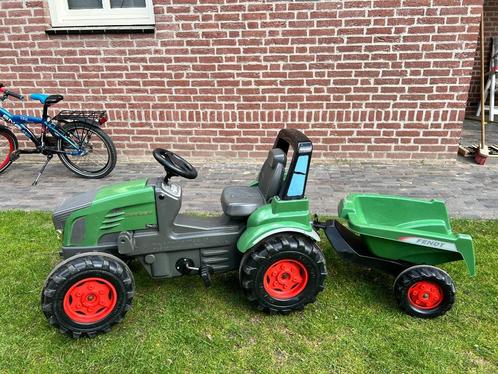 Fendt 939 Vario Rolly Toys traptractor trekker + aanhanger, Kinderen en Baby's, Speelgoed | Buiten | Voertuigen en Loopfietsen