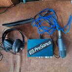 PreSonus AudioBox iTwo Studio - Complete Recording Set, Ophalen of Verzenden, Zo goed als nieuw, Studiomicrofoon, Draadloos