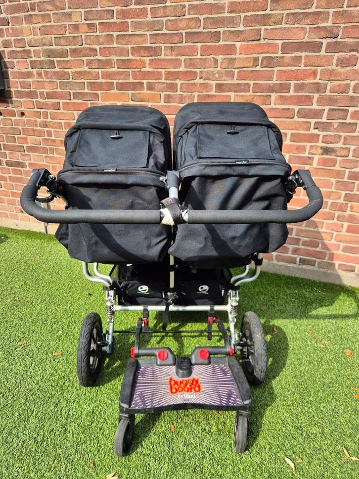 Super complete Easywalker duowagen, Kinderen en Baby's, Tweelingen en Meerlingen, Gebruikt, Kinderwagen of Buggy, Ophalen of Verzenden