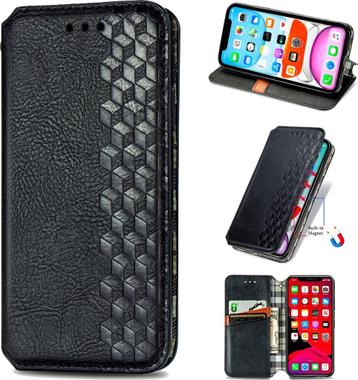 Xiaomi Redmi Note 9T 5G PU Lederen Wallet Case Set _ Zwart beschikbaar voor biedingen
