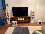 B&W Speakerset met Subwoofer, Ophalen, Zo goed als nieuw, 120 watt of meer, Complete surroundset
