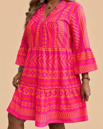 Tuniek Sherita Roze (44 tm 52) ** NIEUW ** beschikbaar voor biedingen